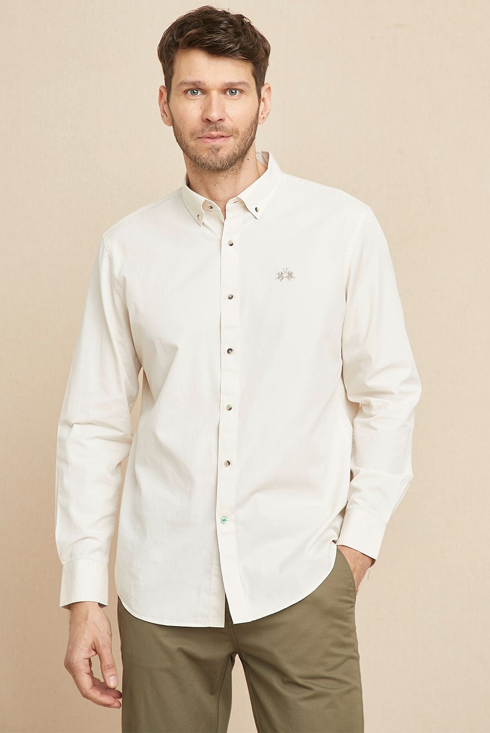 LA MARTINA - Camisa Casual Manga Larga Hombre La Martina