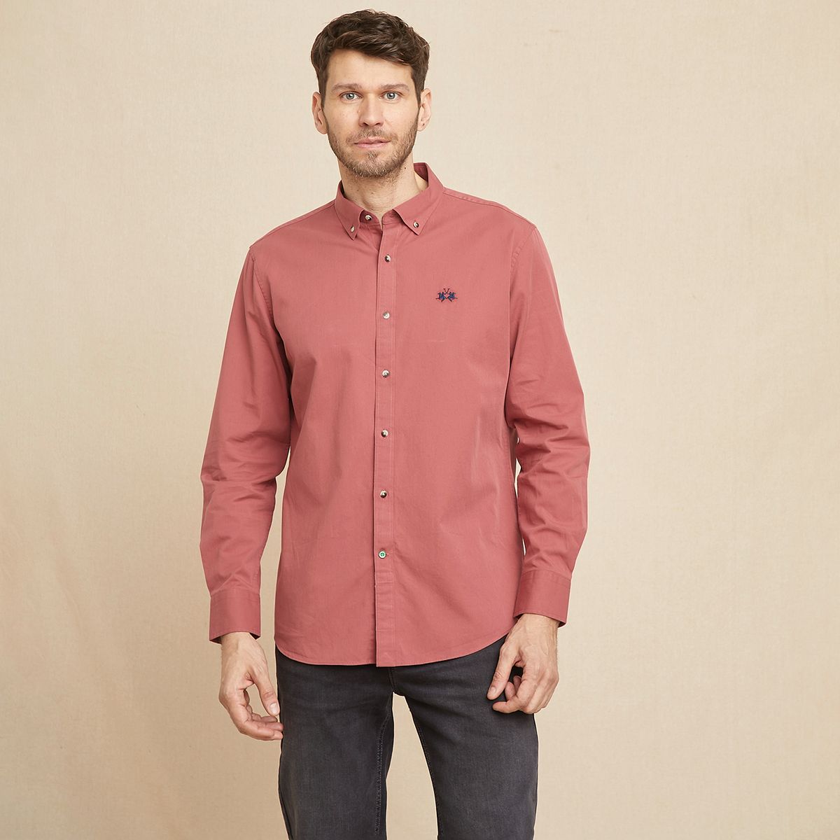 LA MARTINA - Camisa Casual Manga Larga Hombre La Martina