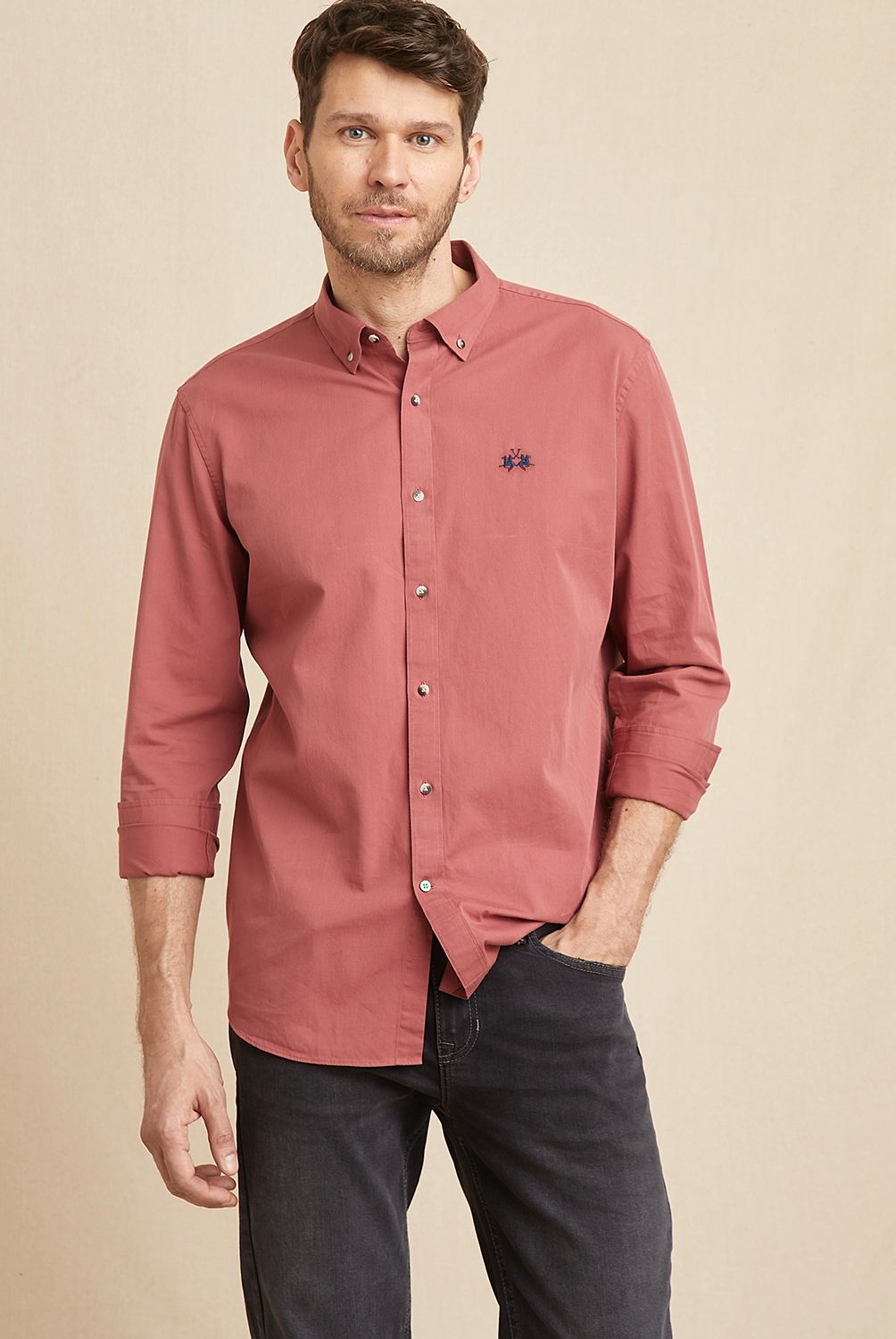 LA MARTINA - Camisa Casual Manga Larga Hombre La Martina