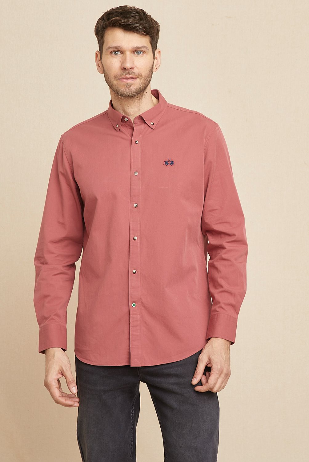 LA MARTINA - Camisa Casual Manga Larga Hombre La Martina