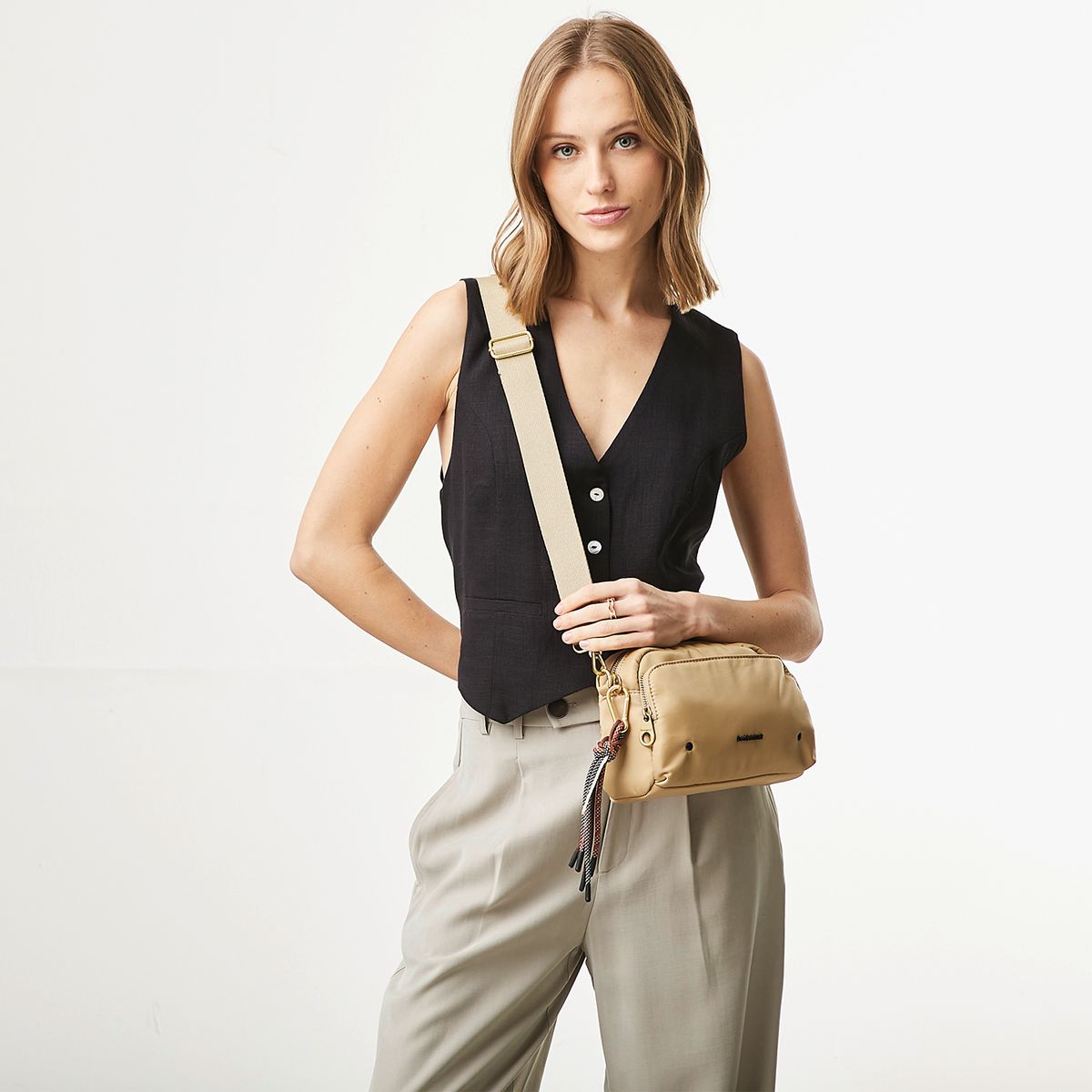 BASEMENT - Cartera Bandolera Mujer Basement