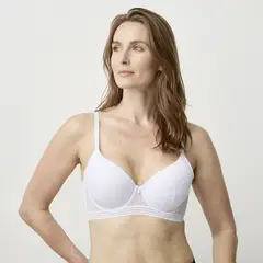 BLU - Sostén Encaje Ajustable Mujer Con Copa