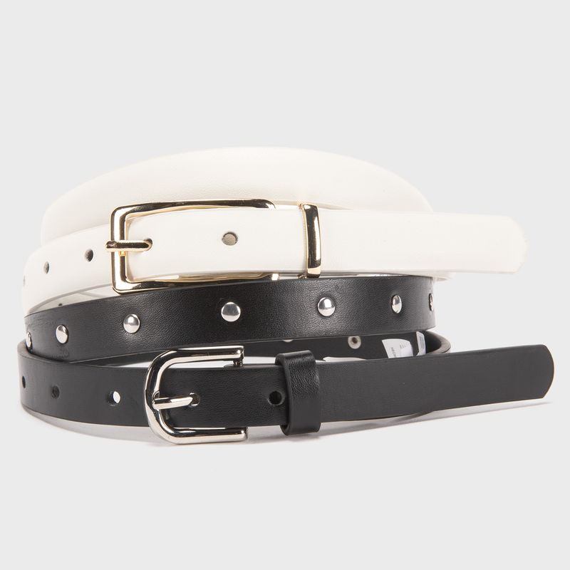 SYBILLA - Pack de 2 Cinturones Mujer Sybilla
