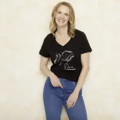 S COCCI - Polera Manga Corta Algodón Mujer