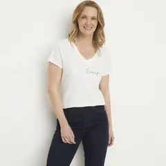 NEWPORT - Polera Manga Corta Mujer