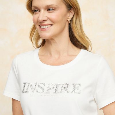 Imagen 2 del producto Polera Manga Corta Algodón Mujer