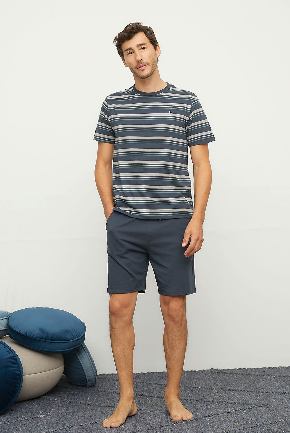 NEWPORT - Pijama Corto Hombre Newport