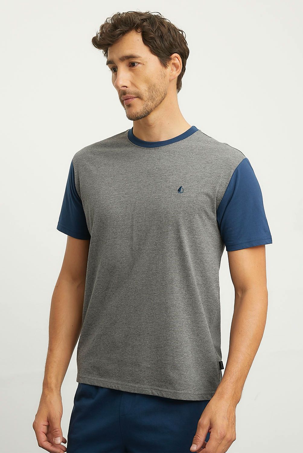 NEWPORT - Pijama Corto Algodón Newport Hombre