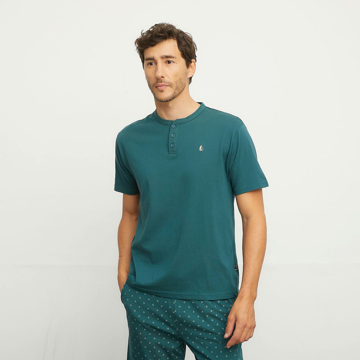 NEWPORT - Pijama Corto Hombre Newport