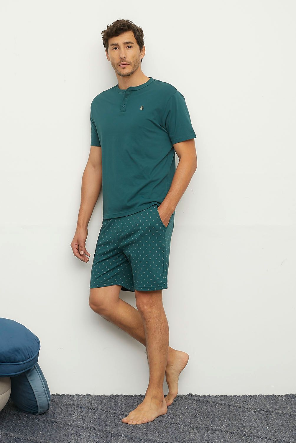 NEWPORT - Pijama Corto Hombre Newport