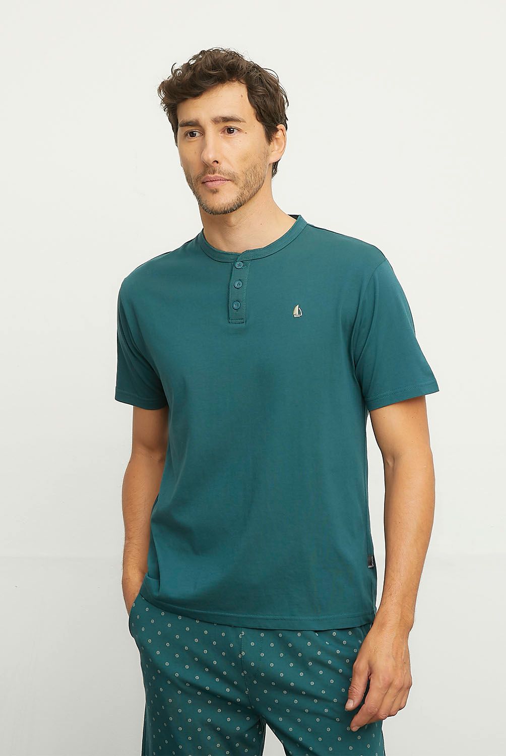 NEWPORT - Pijama Corto Hombre Newport