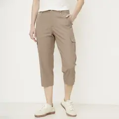 NEWPORT - Pantalón Capri Tiro Alto Mujer