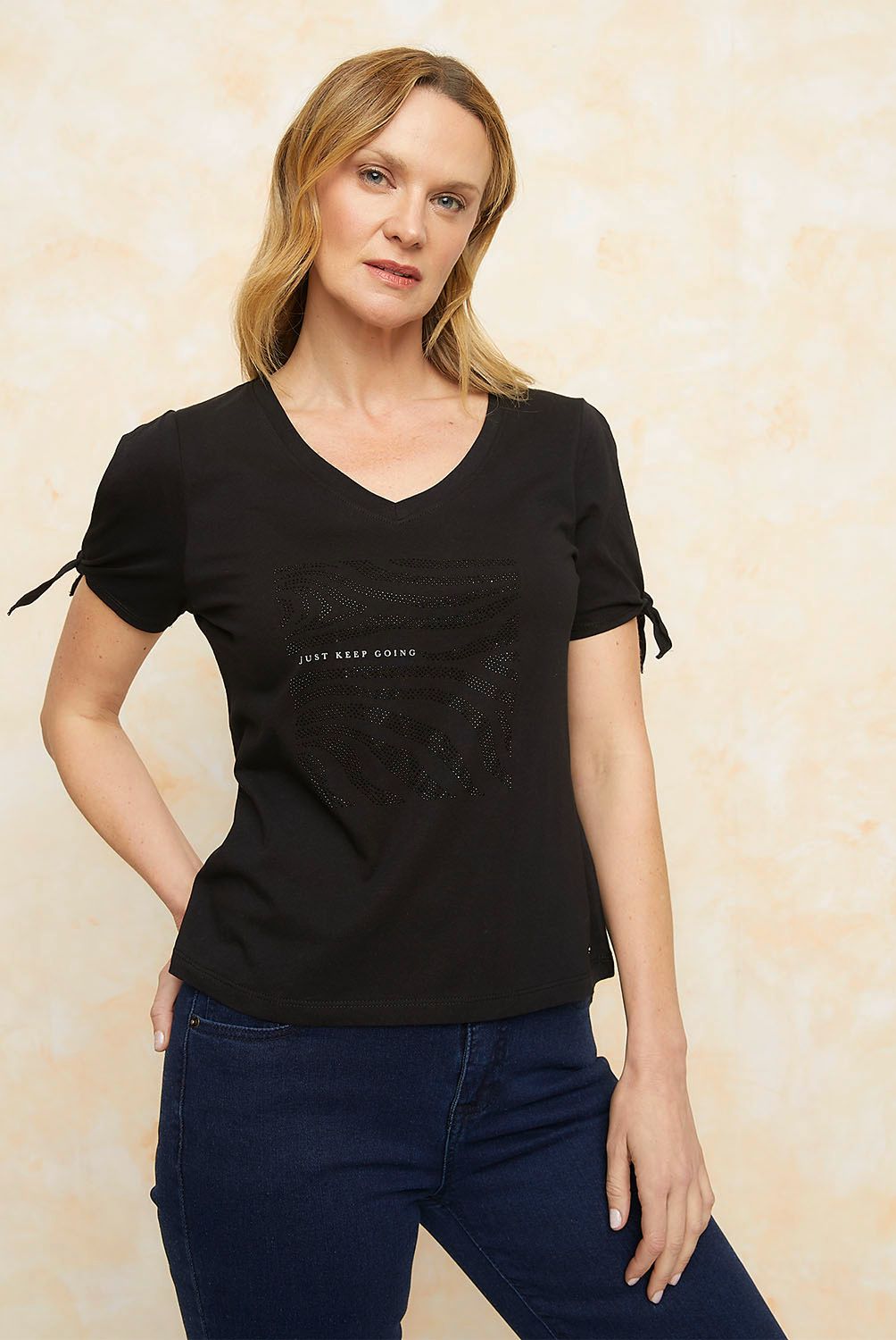 S COCCI - Polera Manga Corta Algodón Mujer S Cocci