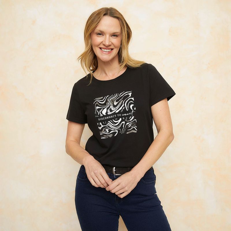 S COCCI - Polera Manga Corta Algodón Mujer S Cocci