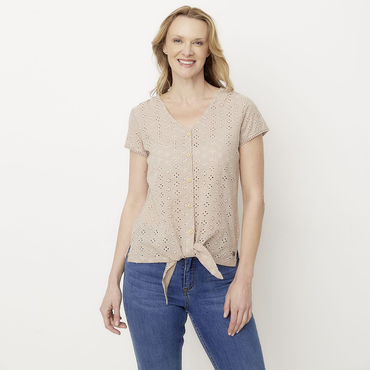 NEWPORT - Polera Algodón Orgánico Mujer Newport