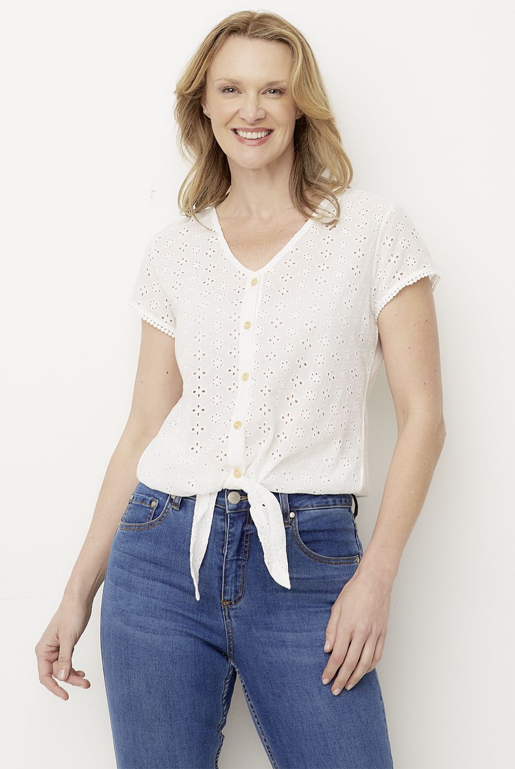 NEWPORT - Polera Algodón Orgánico Mujer Newport