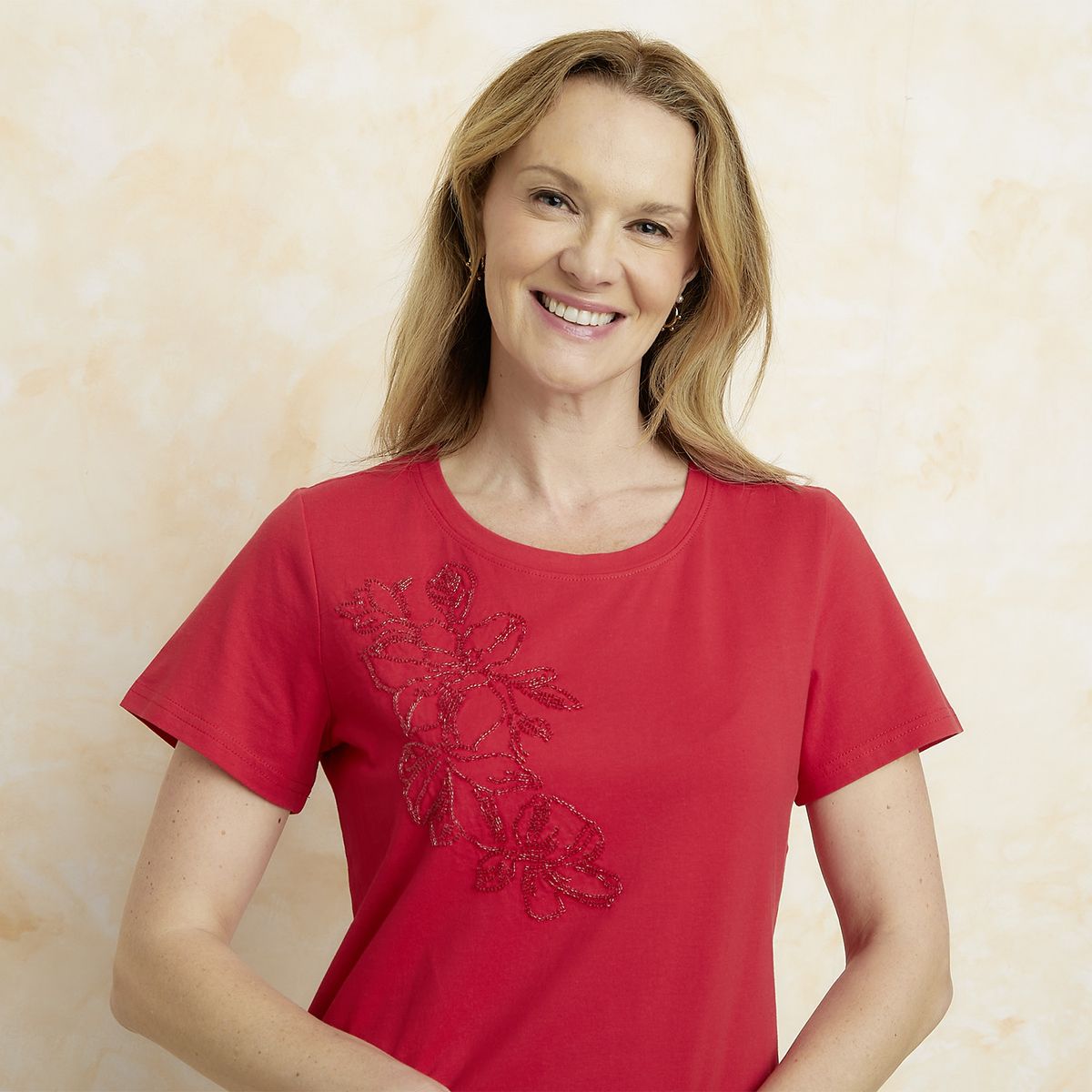 S COCCI - Polera Manga Corta Algodón Mujer S.Cocci