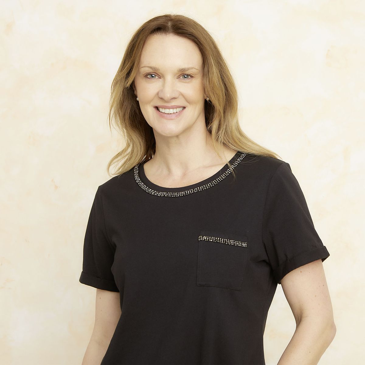 S COCCI - Polera Manga Corta Algodón Mujer S Cocci