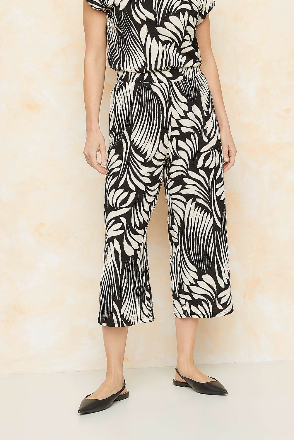 S COCCI - Pantalón Culotte Tiro Medio Mujer S Cocci