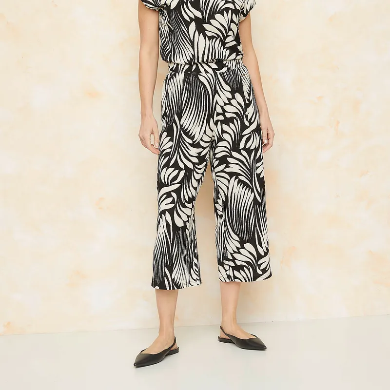 S COCCI - Pantalón Culotte Tiro Medio Mujer S Cocci