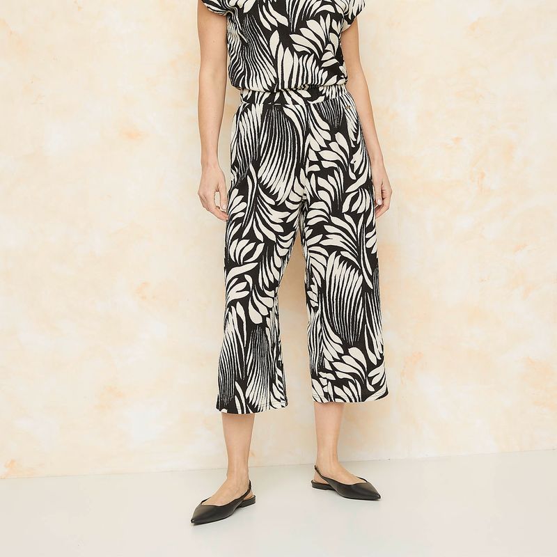 S COCCI - Pantalón Culotte Tiro Medio Mujer S Cocci