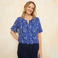 S COCCI - Blusa Manga Corta Mujer