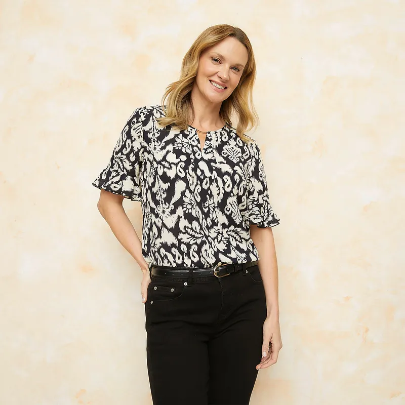 S COCCI - Blusa Manga Corta Mujer S Cocci