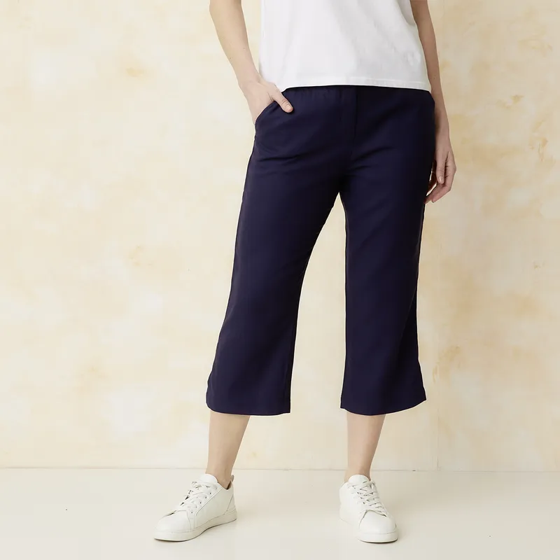 S COCCI - Pantalón Capri Tiro Medio Mujer S Cocci