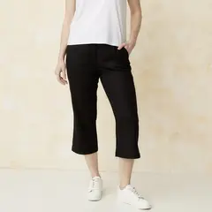 S COCCI - Pantalón Capri Tiro Medio Mujer