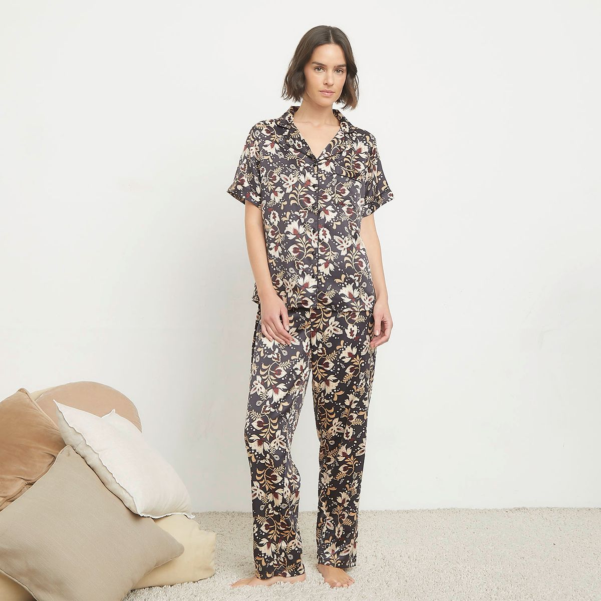 BLU - Pijama Camisero Mujer Blu