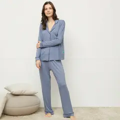 BENETTON - Pijama Camisero Mujer