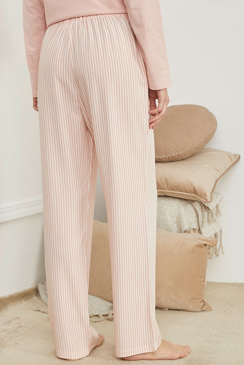 BLU - Pantalón Largo de Pijama Mujer Blu