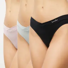 BENETTON - Pack De 3 Calzones Bikini Mujer