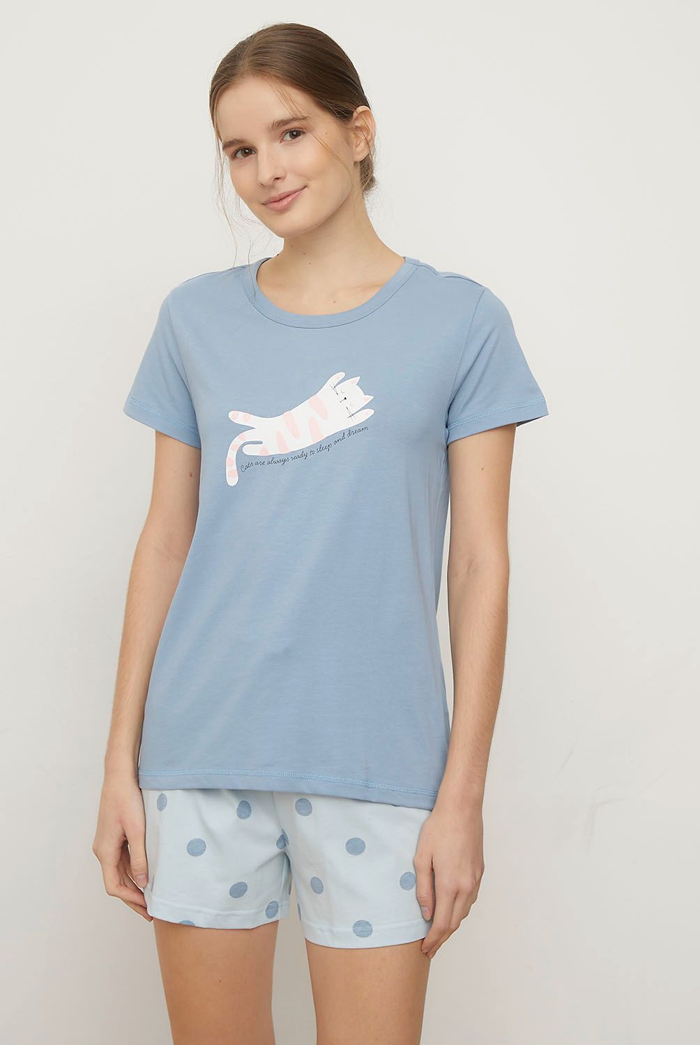 SYBILLA - Polera de Pijama Mujer Sybilla