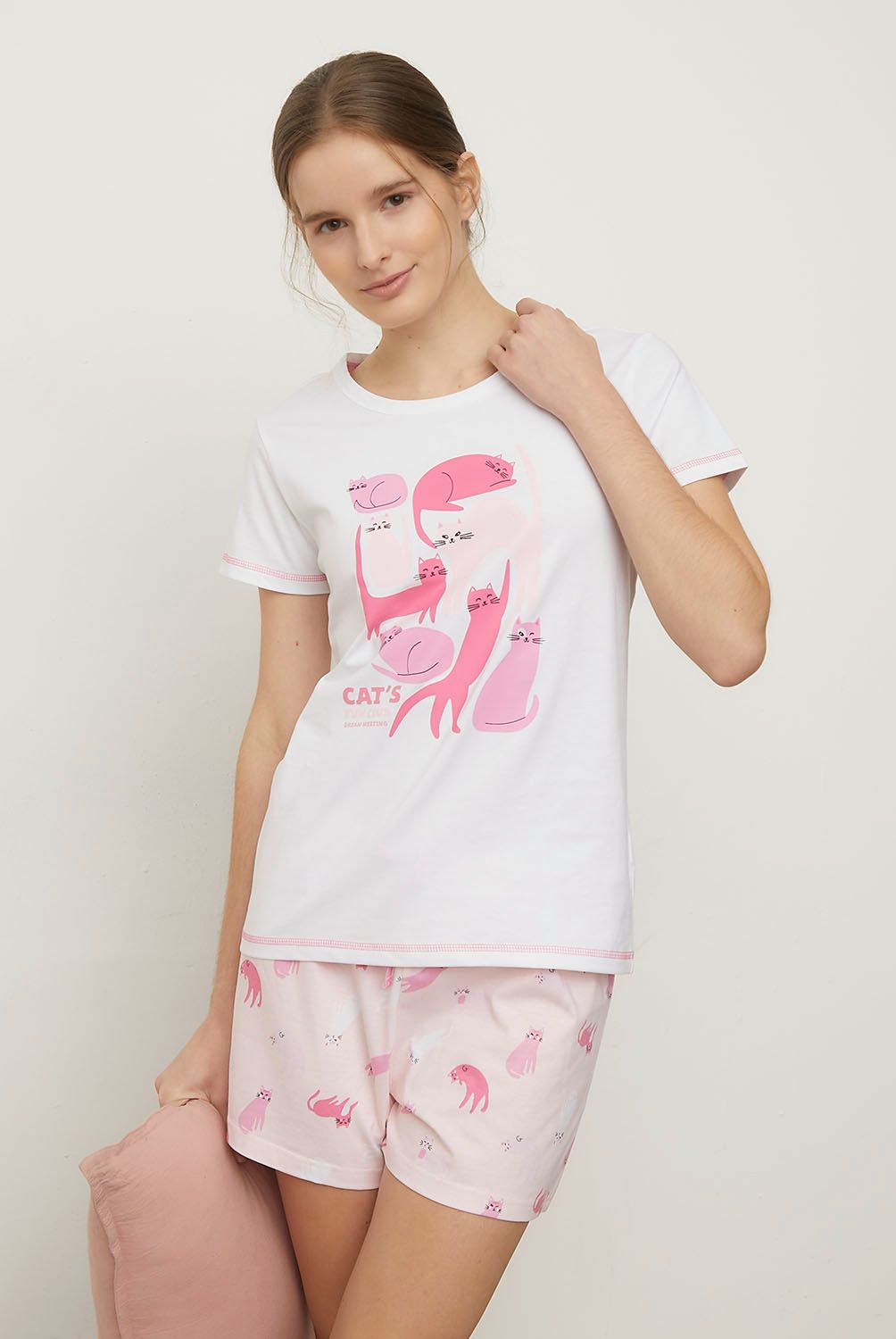 SYBILLA - Polera de Pijama Mujer Sybilla