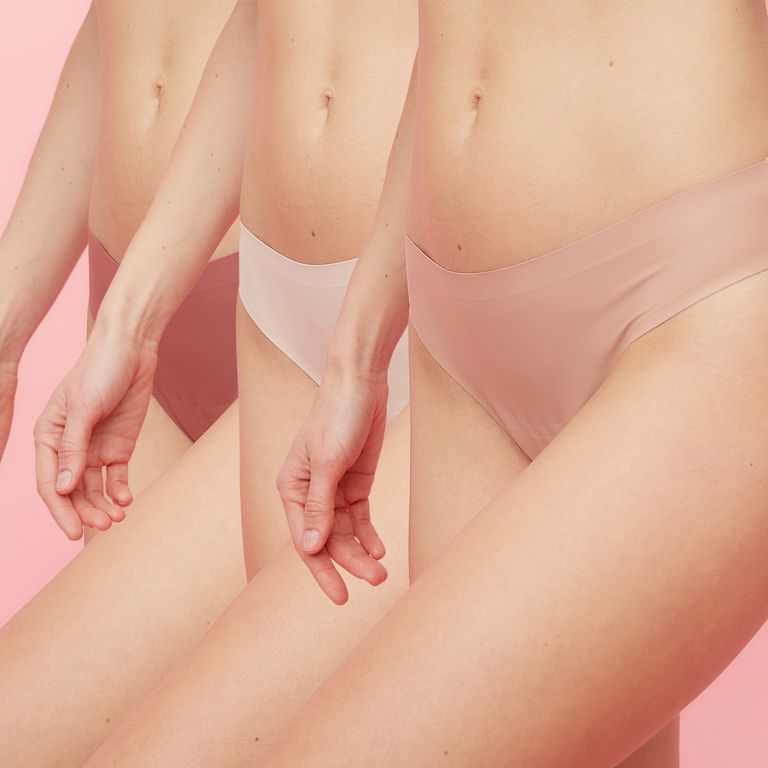 Pack De 3 Calzones Colaless Sin Demarcaciones Mujer