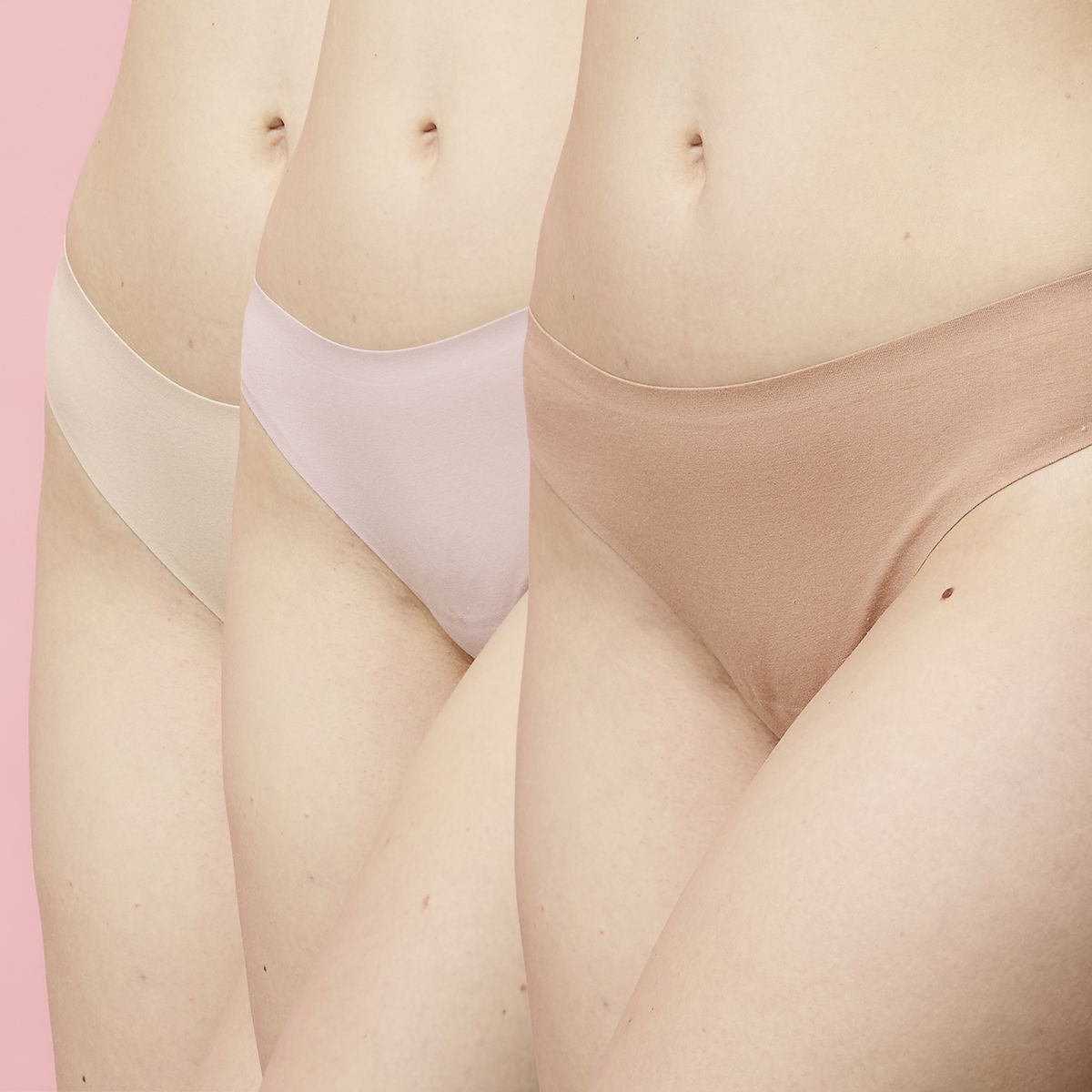 BLU - Pack de 3 Colaless Mujer Blu Sin Costuras