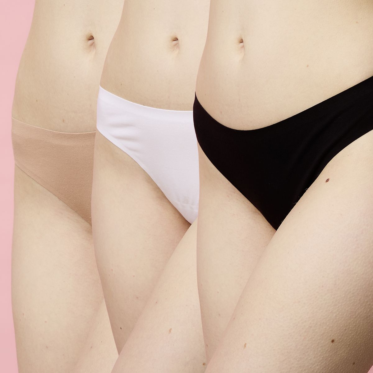 BLU - Pack de 3 Colaless Mujer Blu Sin Costuras