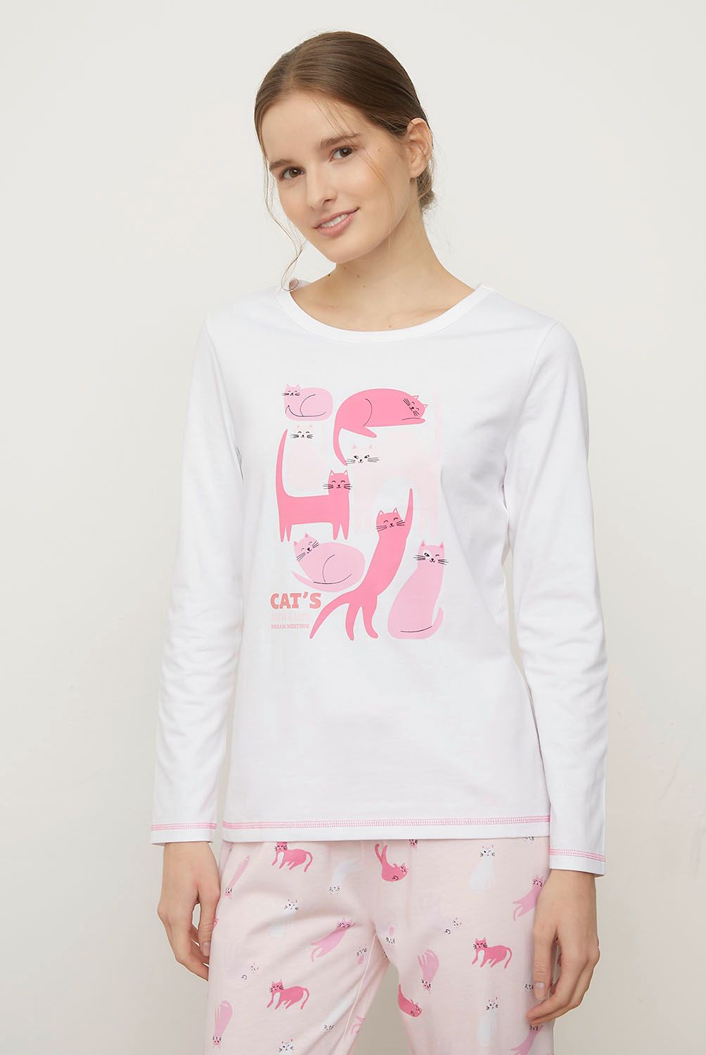 SYBILLA - Polera de Pijama Mujer Sybilla