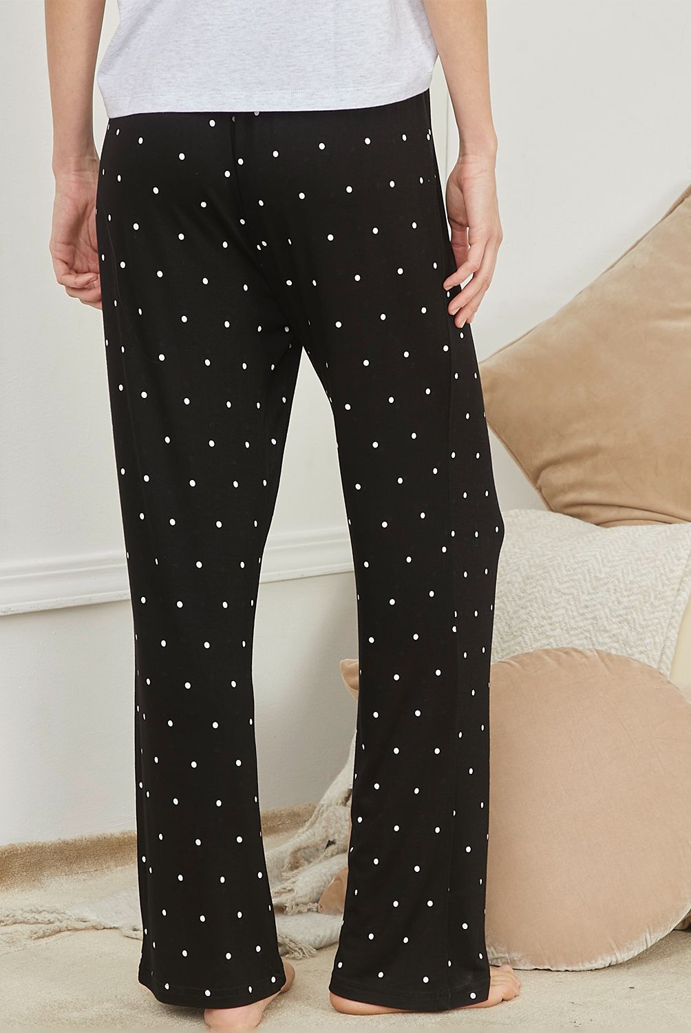 BLU - Pantalón Largo de Pijama Mujer Blu