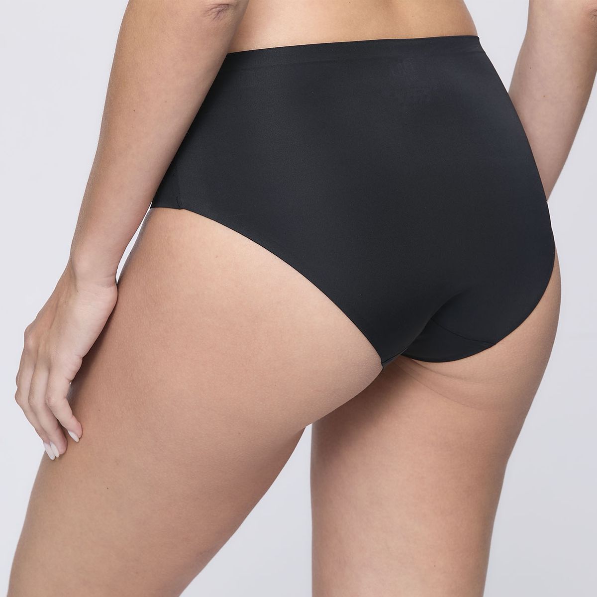 BLU - Pack De 3 Calzones Microfibra Tiro Alto Mujer Blu