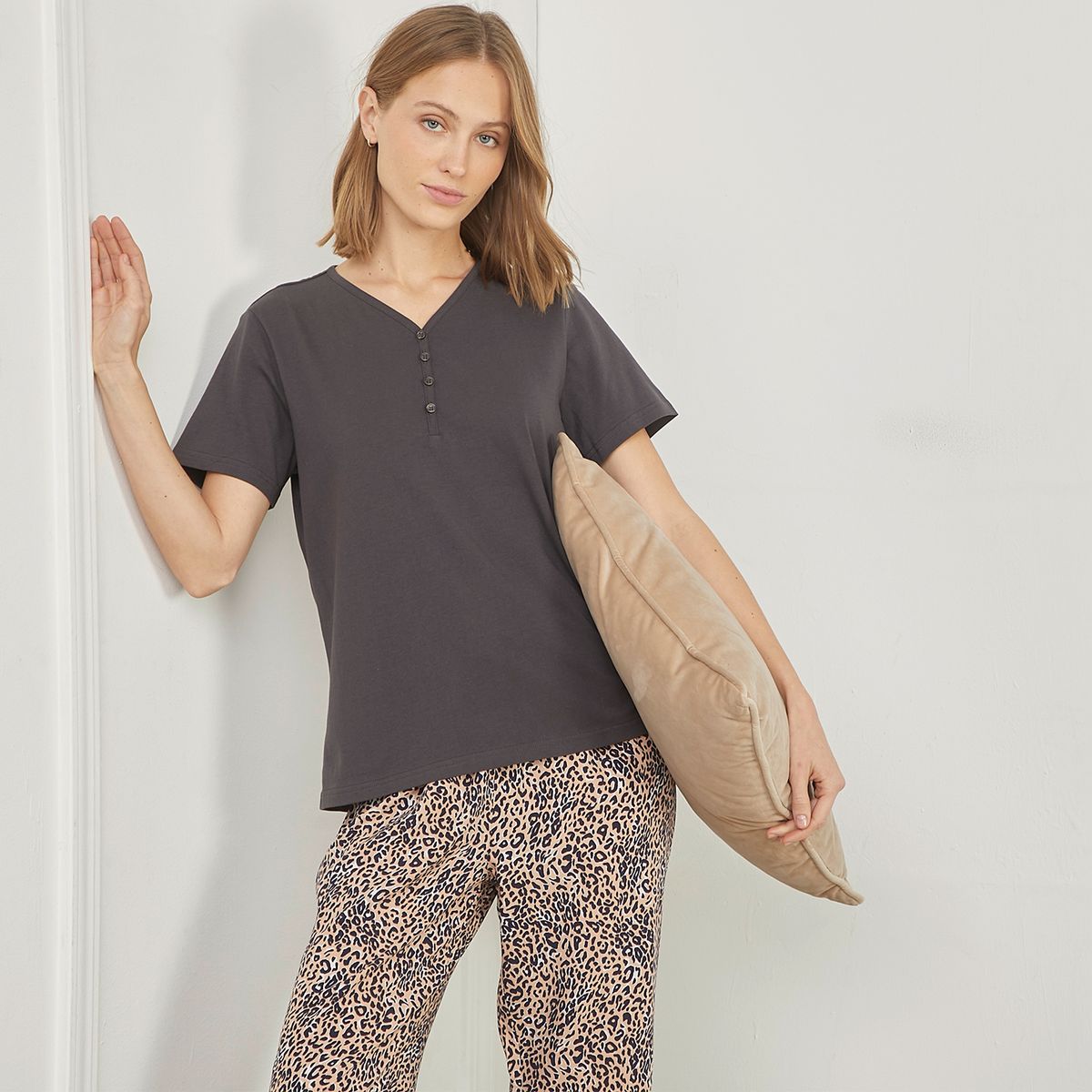 BLU - Polera de Pijama Mujer Blu