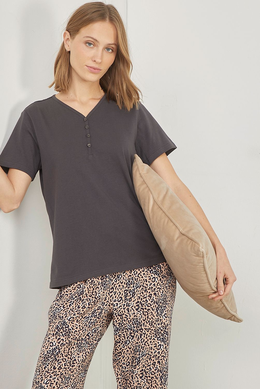 BLU - Polera de Pijama Mujer Blu