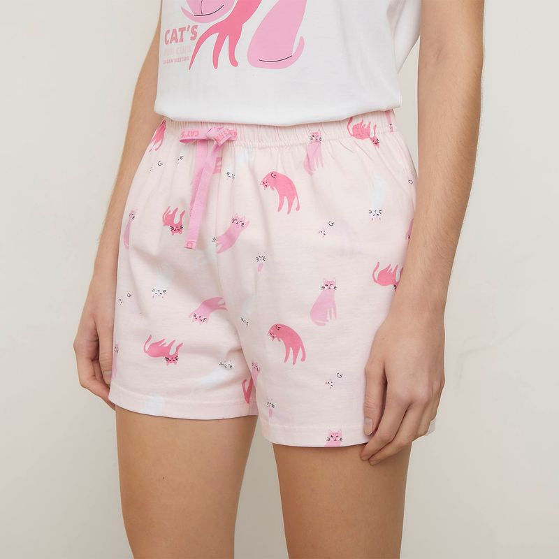 SYBILLA - Short de Pijama Mujer Sybilla