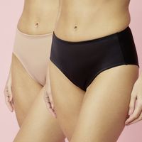 Pack de 2 Calzones Faja Control Tiro Alto Mujer