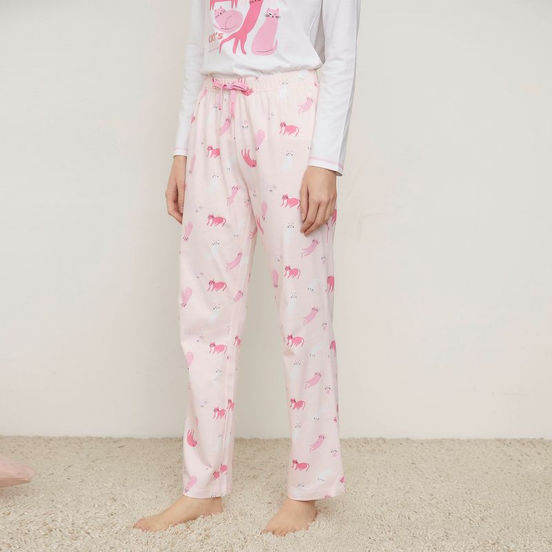SYBILLA - Pantalón de Pijama Mujer Sybilla