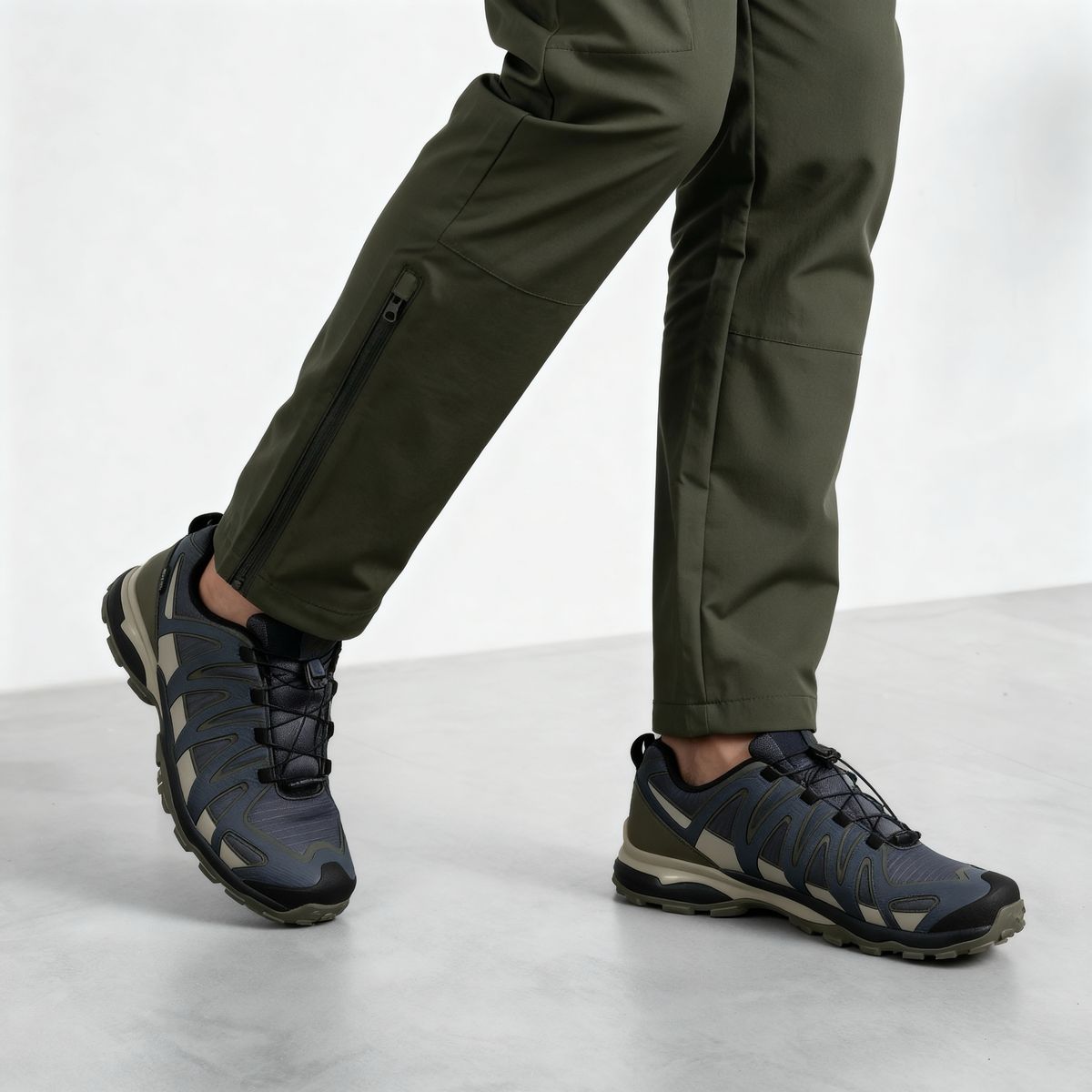 MOUNTAIN GEAR - Elbruslow Zapatilla Outdoor Hombre Verde Mountain Gear