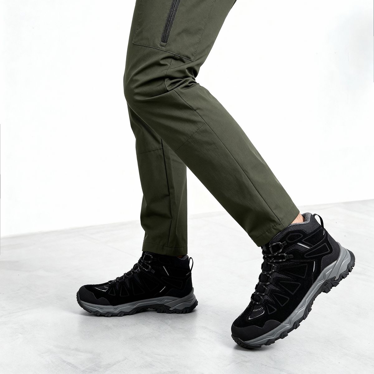 MOUNTAIN GEAR - Kilialt Botín Outdoor Hombre Negro Mountain Gear