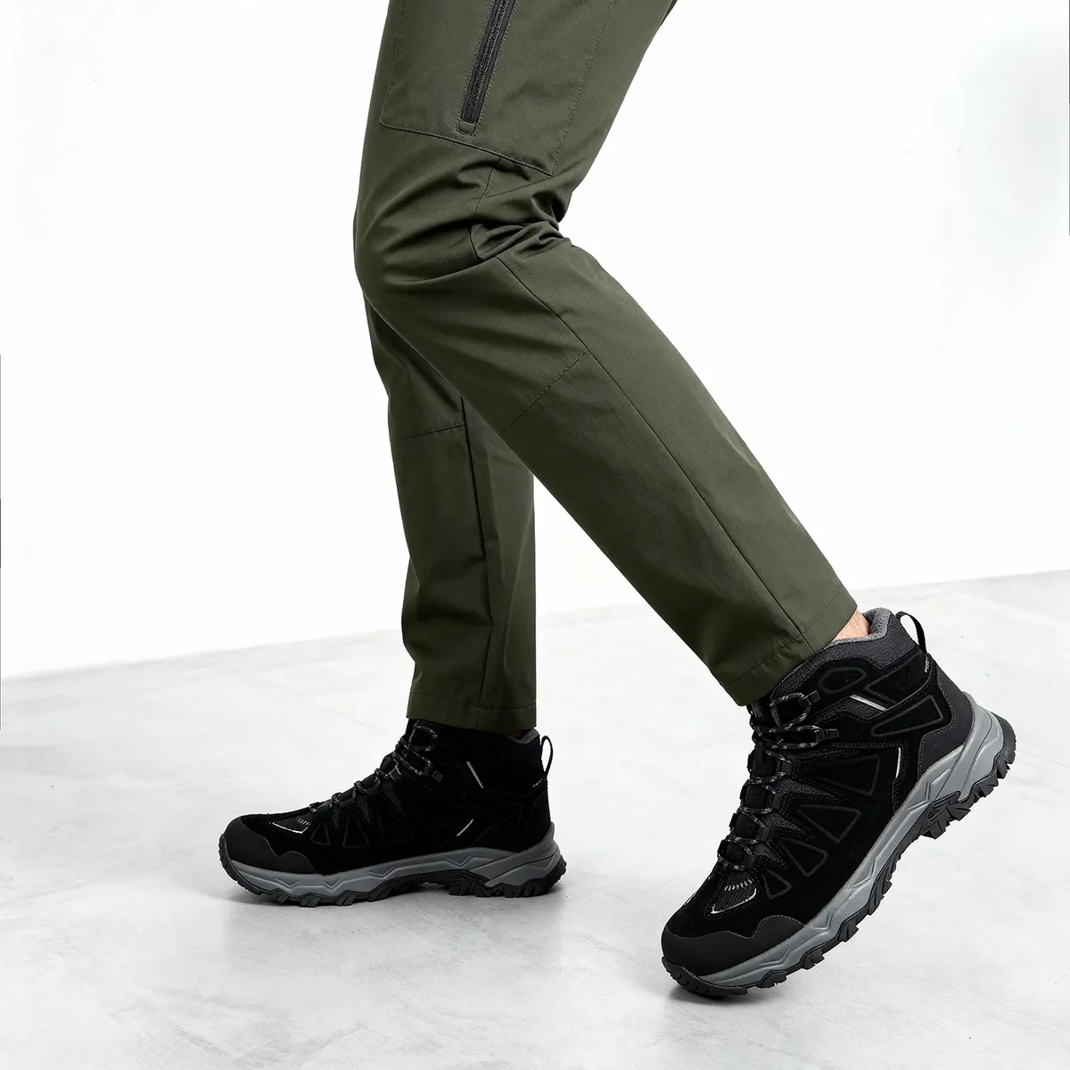 MOUNTAIN GEAR - Kilialt Botín Outdoor Hombre Negro Mountain Gear