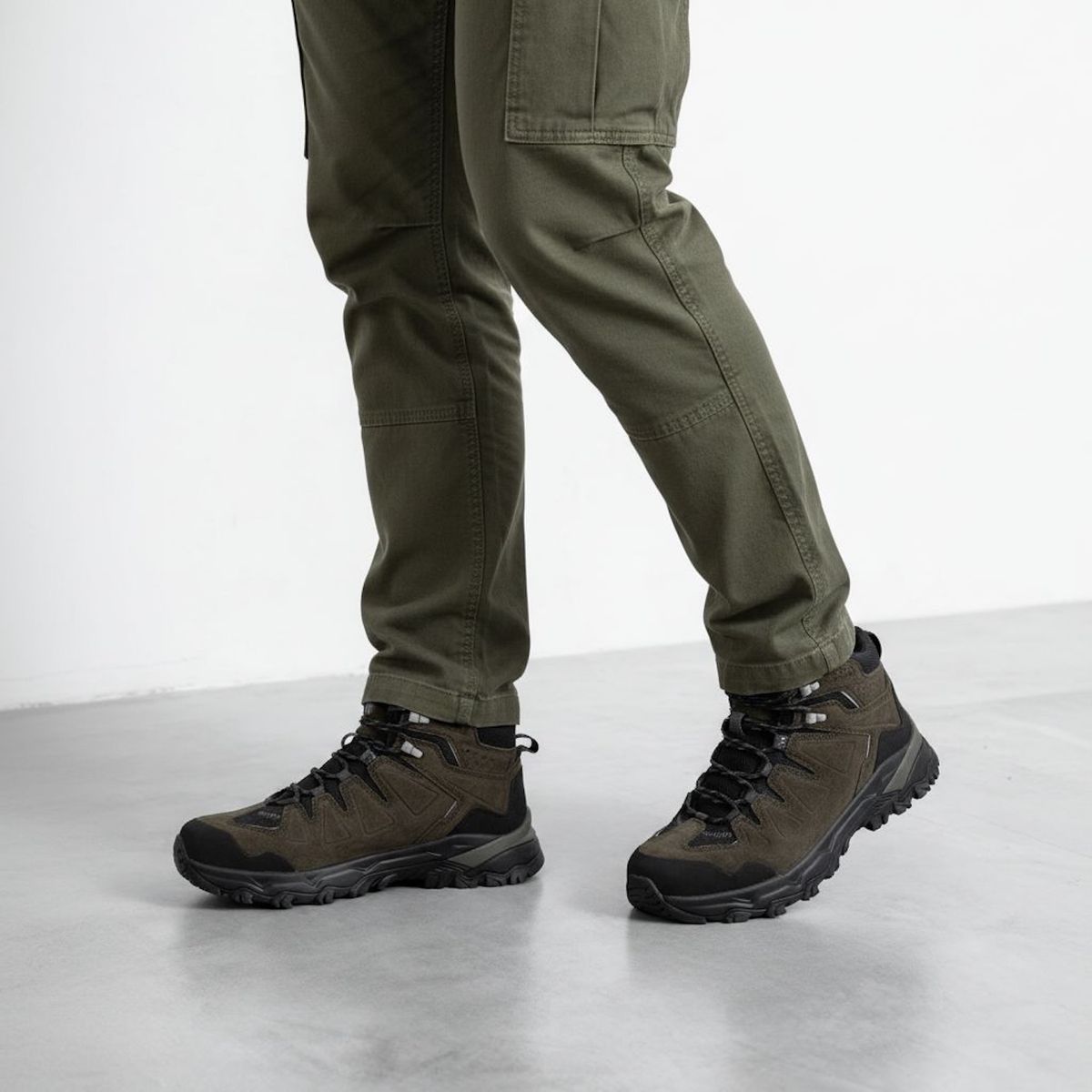 MOUNTAIN GEAR - Kilialt Botín Outdoor Hombre Verde Mountain Gear